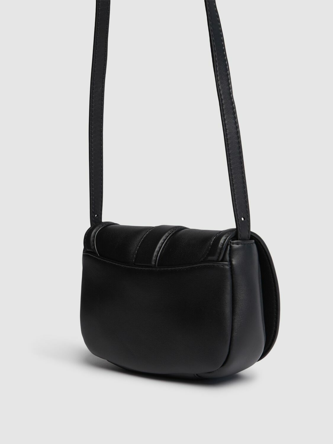 MCQUEEN Mini T-bar Leather Shoulder Bag Alexander McQueen