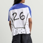 Navinder Nangla Men's Ingerlund Foootball Jersey in White/Blue/Red