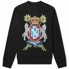 Neil Barrett Coat of Arms Printed Crew Sweat