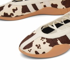 Adidas Women's Taekwondo Mei Ballet Cow Sneakers in Aurora Coffee/Ftwr White/Gum 2