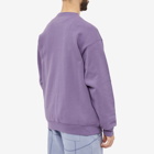 Dime Men's Micro Crew Sweat in Washed Grape