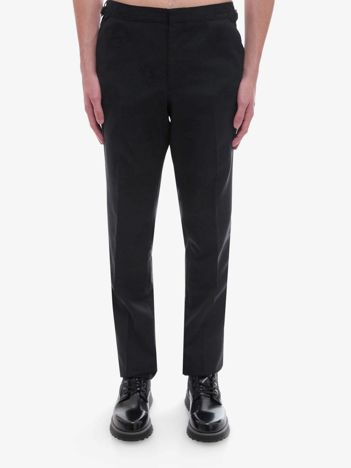 Burberry Trouser Black Mens Burberry