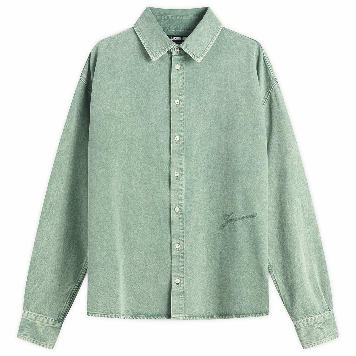 JACQUEMUS Pink 'La Chemise Jean' Shirt Jacquemus