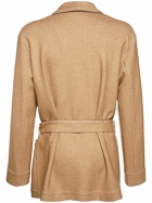 AGNONA - Muretto Silk Blend Jersey Short Robe