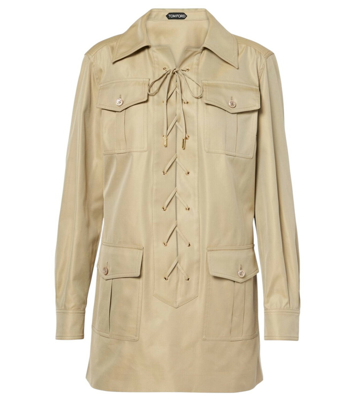 Photo: Tom Ford Safari cotton and silk T-shirt