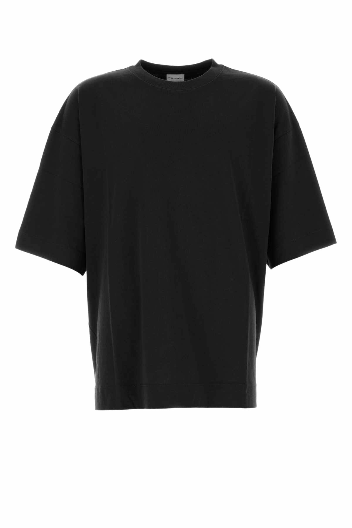Dries Van Noten Light Blue Organza Camille Top Dries Van Noten