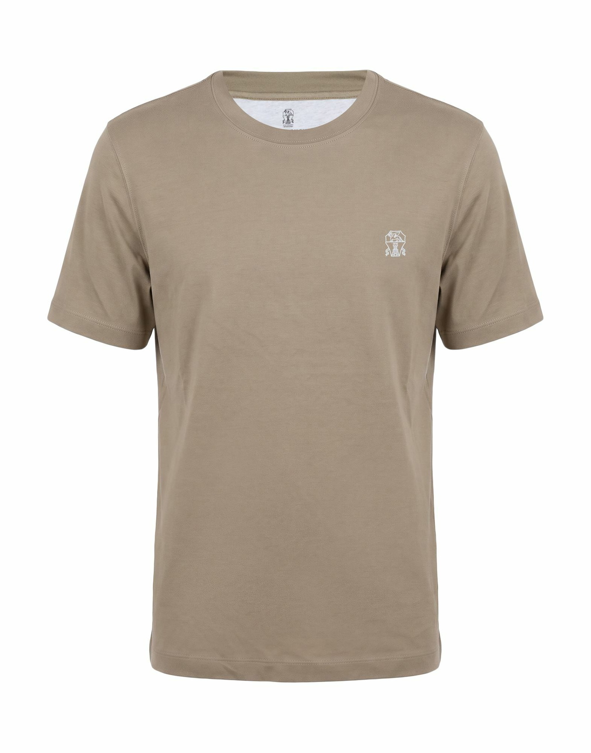 Brunello Cucinelli Mens T-shirt Khaki