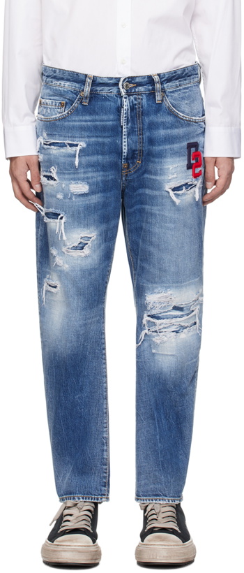 Photo: Dsquared2 Blue Bro Jeans