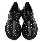 Alexander McQueen Black Studded Tread Derbys