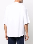 PALM ANGELS - Cotton Logo Oversized T-shirt