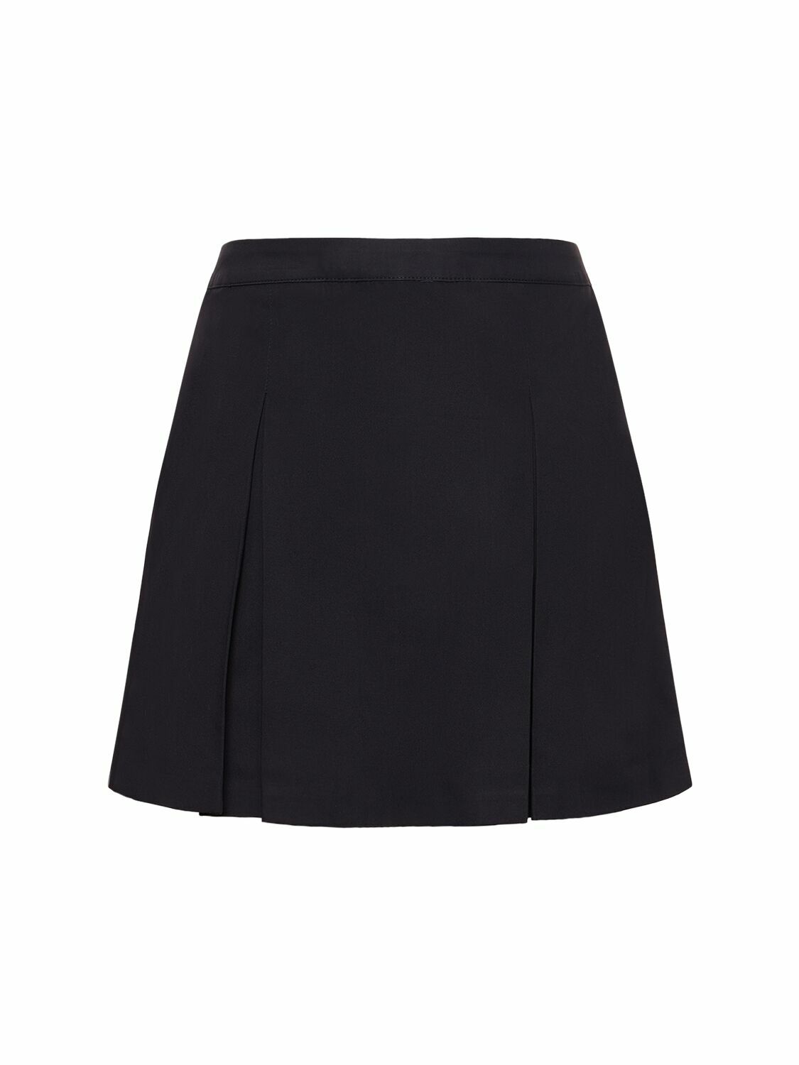 SPORTY & RICH - Serif Logo Double Pleated Skirt Sporty & Rich