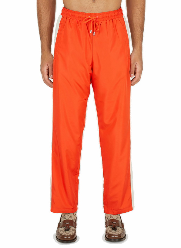 Photo: Colour Block Track Pants in Orange