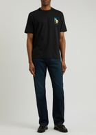 PS Paul Smith Logo-printed Cotton T-shirt Black