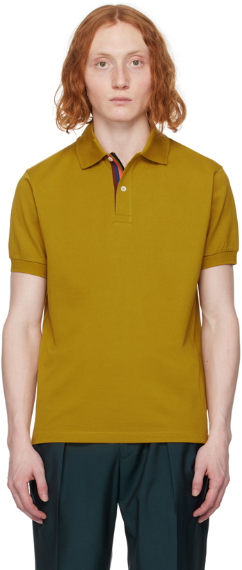 Photo: Paul Smith Yellow Striped Polo