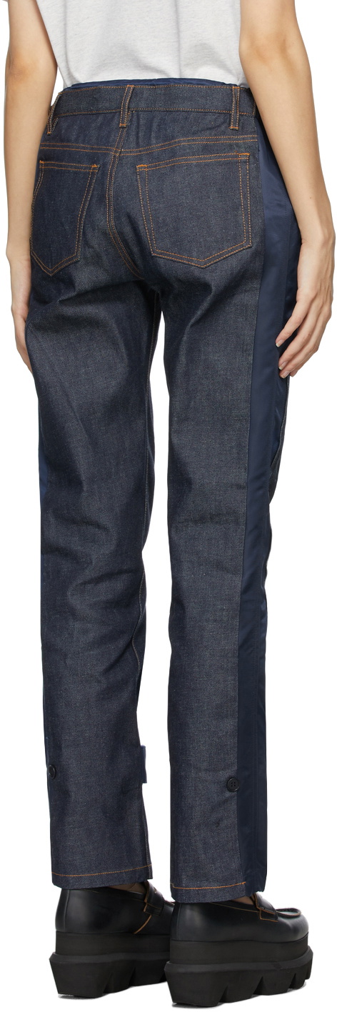 A.P.C. Indigo & Navy Sacai Edition Haru Jeans A.P.C.