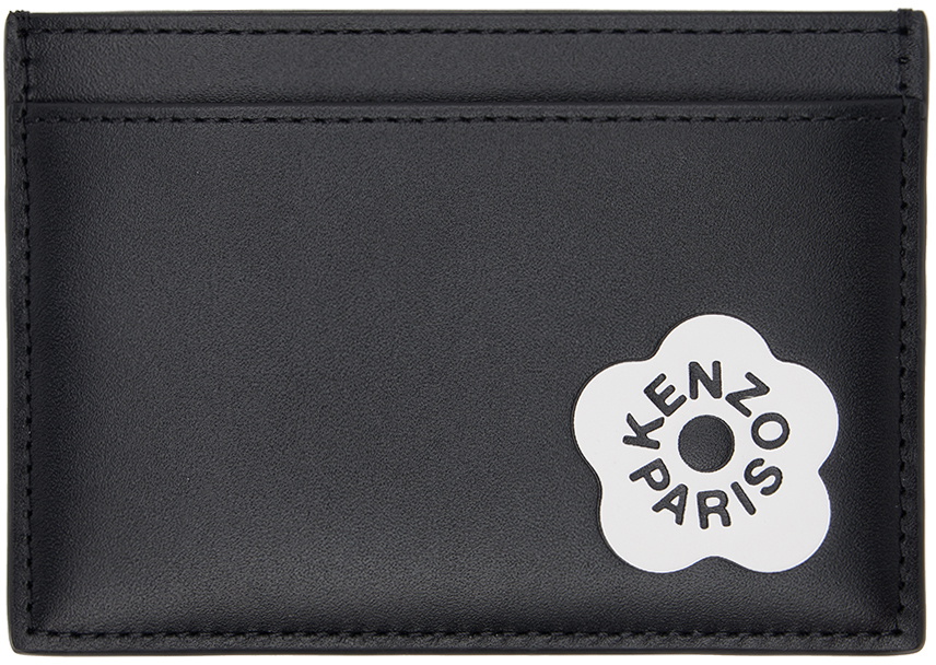Kenzo Black Kenzo Paris Stamp Card Holder