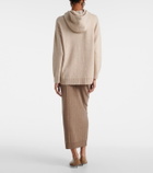 Max Mara Liana wool and cashmere hoodie