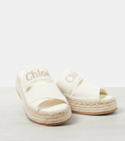 Chloé Mila canvas espadrilles