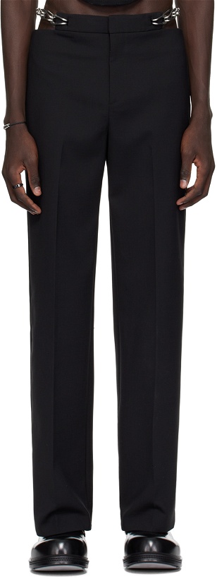 Photo: Dion Lee Black Chain Link Trousers