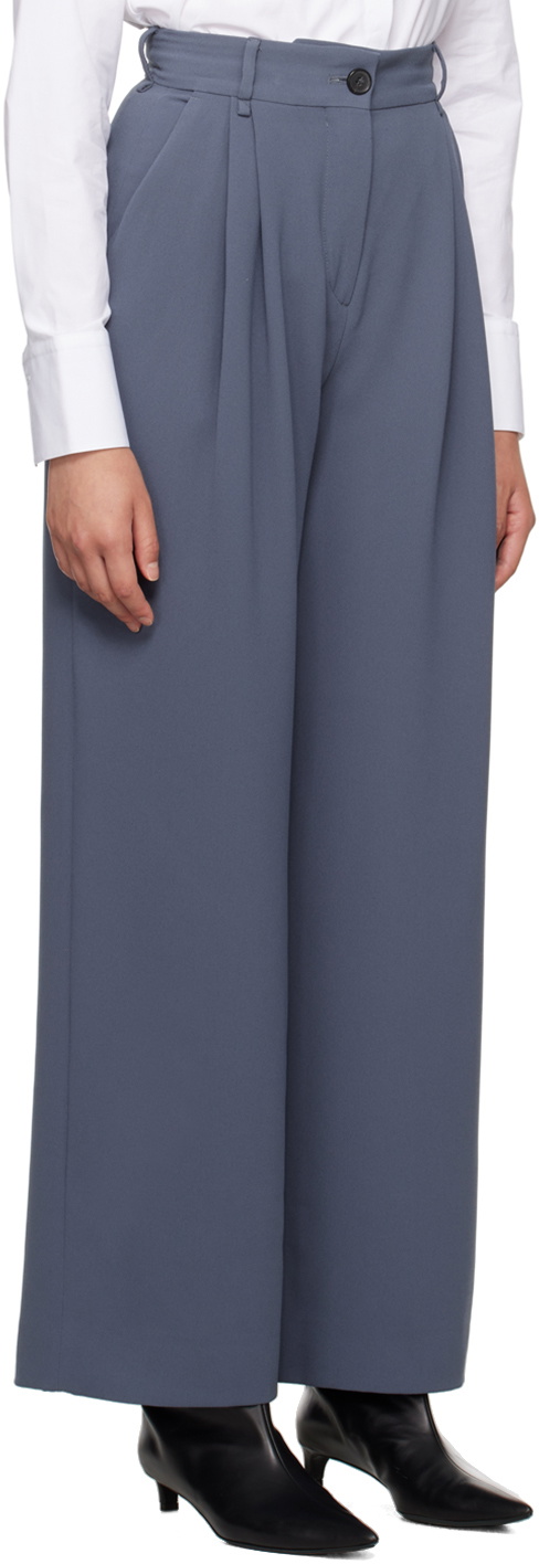 Mark Kenly Domino Tan Studio Blue Persia Trousers