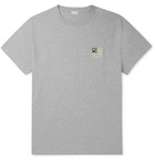 LOEWE - Logo-Embroidered Cotton-Jersey T-Shirt - Gray