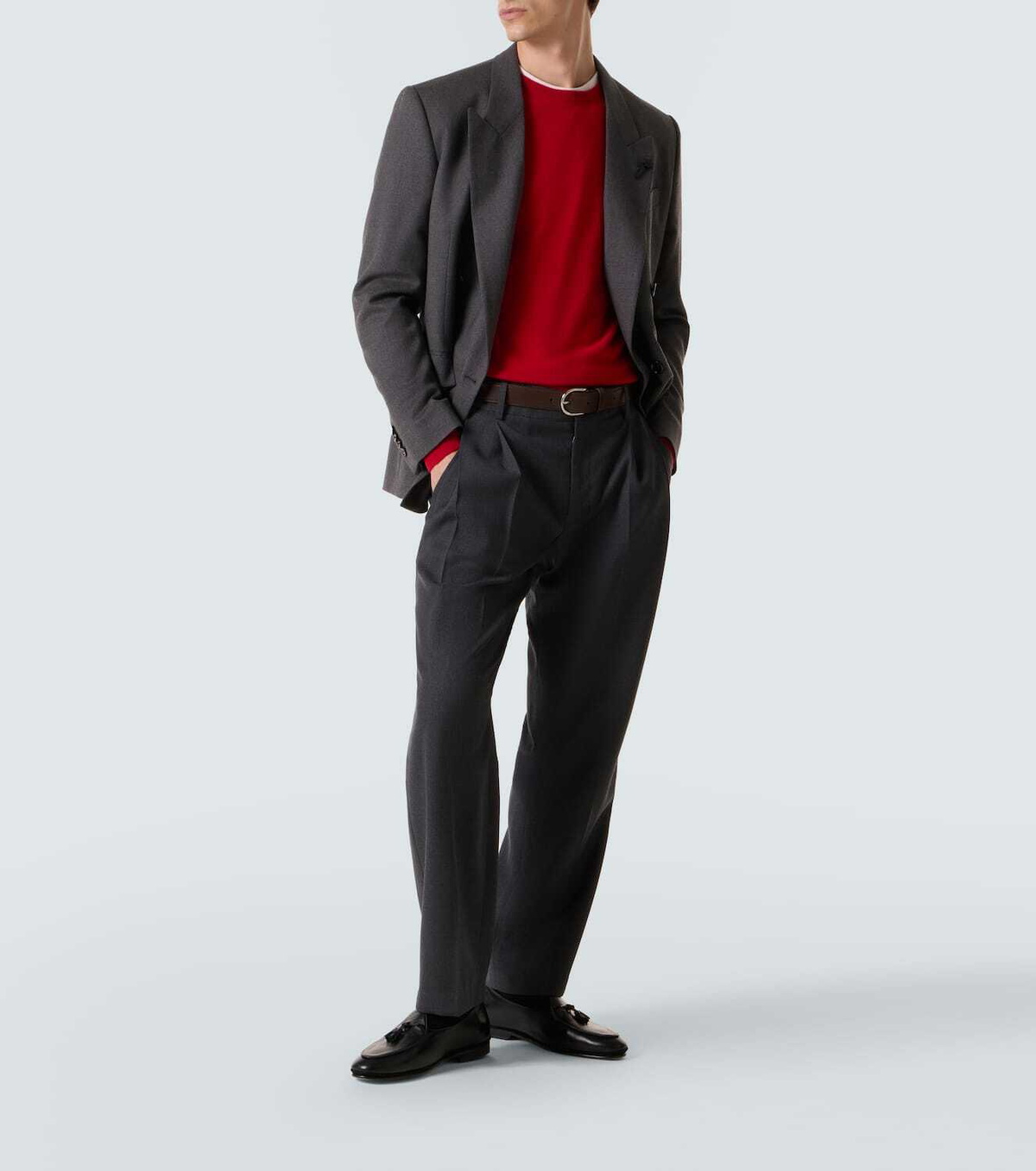 Rubinacci Marfy leather loafers