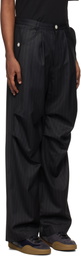 BLUEMARBLE Black Parachute Trousers