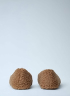 Moon Boot Shearling Ballerina Flats