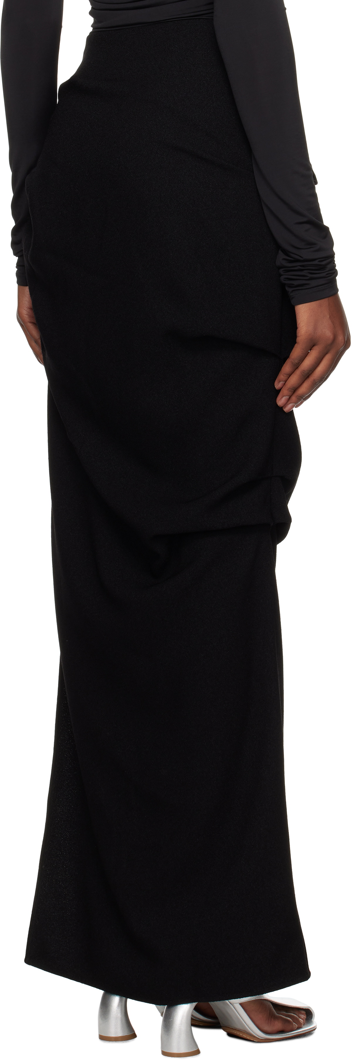 Paris Georgia Black Remmy Maxi Skirt