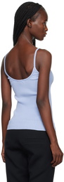 Courrèges Blue Patch Tank Top