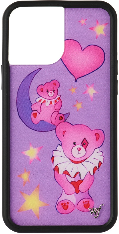 Photo: Wildflower Purple Harlequin Bear Hug iPhone 13 Pro Max Case