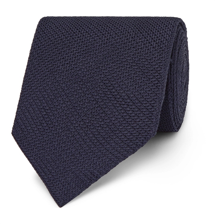 Photo: TOM FORD - 8cm Silk-Jacquard Tie - Blue