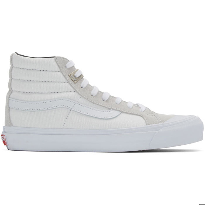 Photo: Vans White Alyx Edition OG Style 138 LX High-Top Sneakers