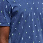 Polo Ralph Lauren Men's All Over Pony Sleepwear T-Shirt in Navy