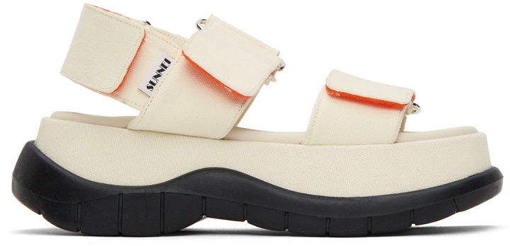 Photo: SUNNEI SSENSE Exclusive White Platform Sandals