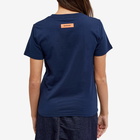 Beams Boy Women's BB Logo Pocket T-Shirt in Navy