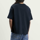 A.P.C. Men's Bruno Applique Logo T-Shirt in Dark Navy