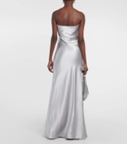 Christopher Esber Palladium strapless satin gown