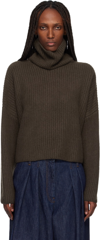 Photo: arch4 Brown Delphine Turtleneck