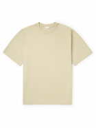 Burberry - Logo-Embroidered Cotton-Jersey T-Shirt - Neutrals