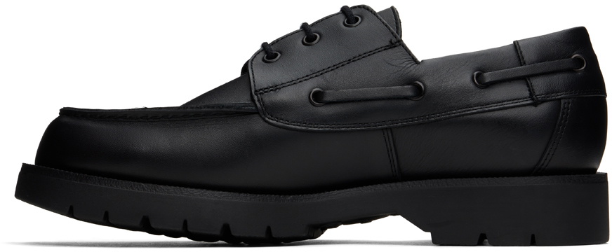 KLEMAN Black Donato Boat Shoes