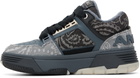 AMIRI Blue Bandana Jacquard MA-1 Sneakers