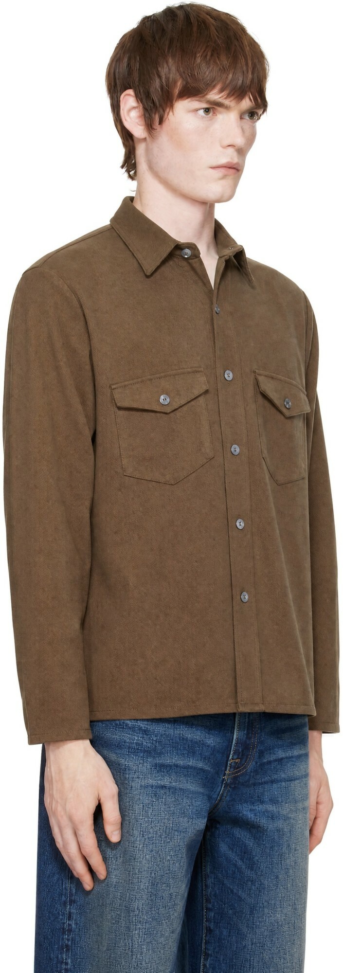 Second/Layer Brown Field Shirt