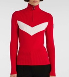 Fusalp Andromede ribbed-knit half-zip sweater