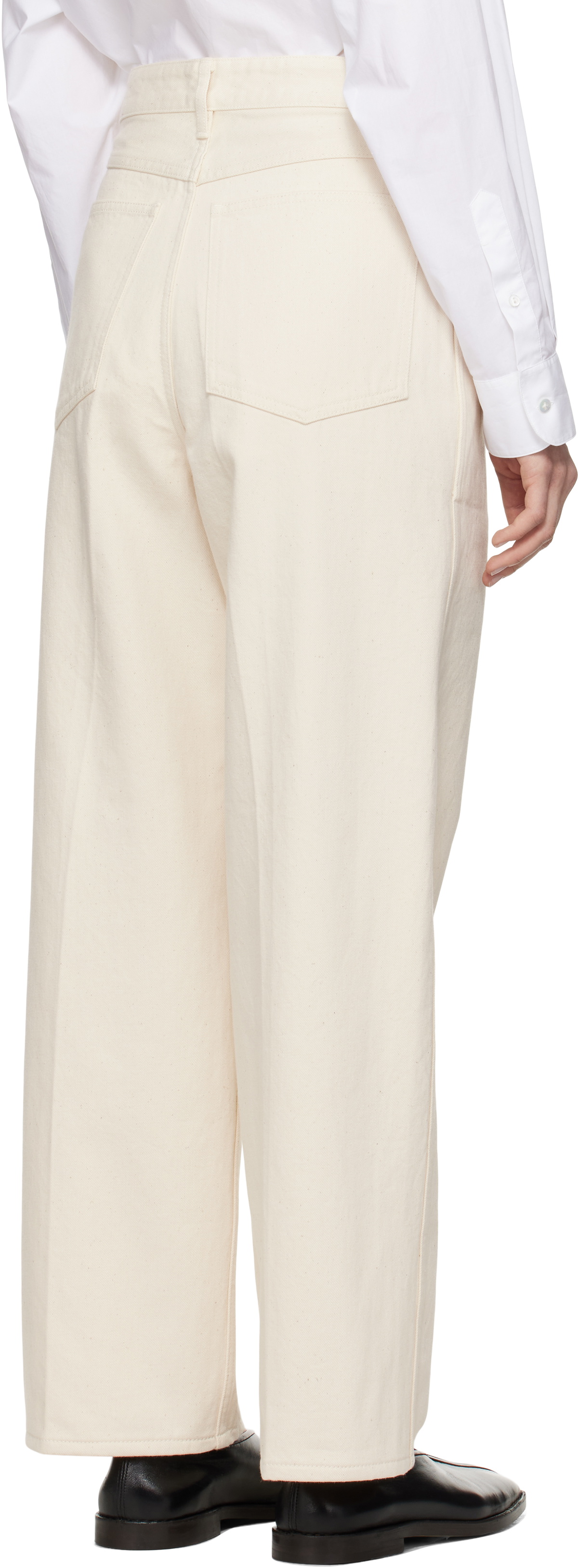 Carven Off-White 5-Pocket Jeans