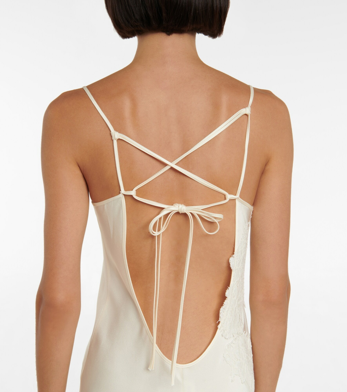 ＜関税込＞Victoria Beckham アシンメトリー ミディドレス ♪ VICTORIA BECKHAM Cutout asymmetric stretch-jersey turtleneck