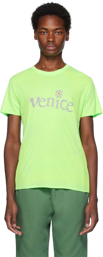 Photo: ERL Green 'Venice' T-Shirt