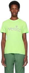 ERL Green 'Venice' T-Shirt