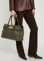 Mulberry Bayswater Small Grained Leather Shoulder bag - Green - One Size