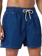 MC2 Saint Barth Man Lightweight Fabric Swim-shorts Lighting Micro Fantasy With Polka Dots Print